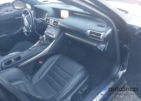 2016 Lexus Is 350 z USA, uszkodzony, nr VIN JTHCE1D28G5010853